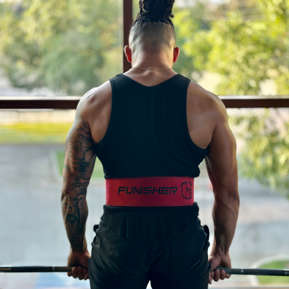 10MM Lever Belt Red