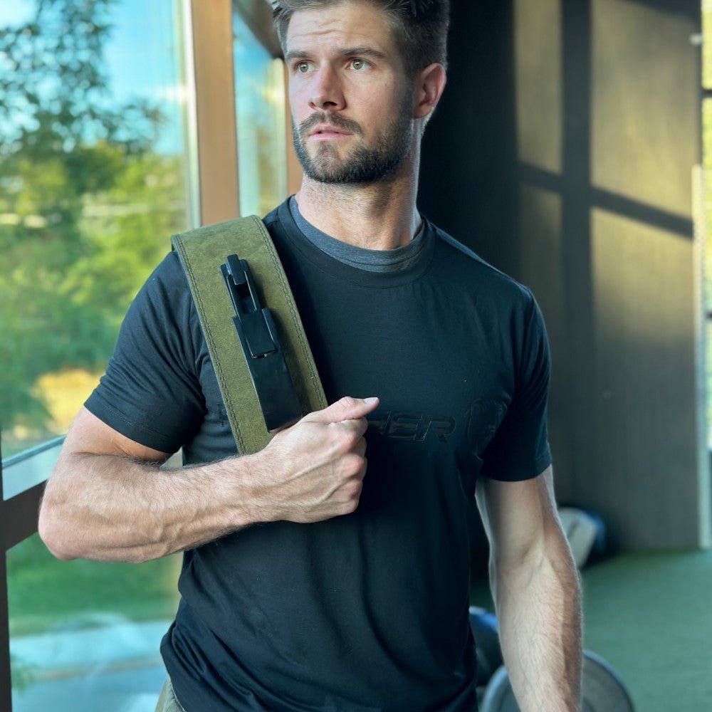 10MM Lever Belt Green - Punisher Vault