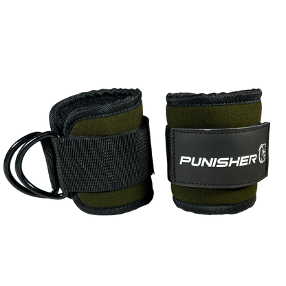 Punisher Ankle Straps Black