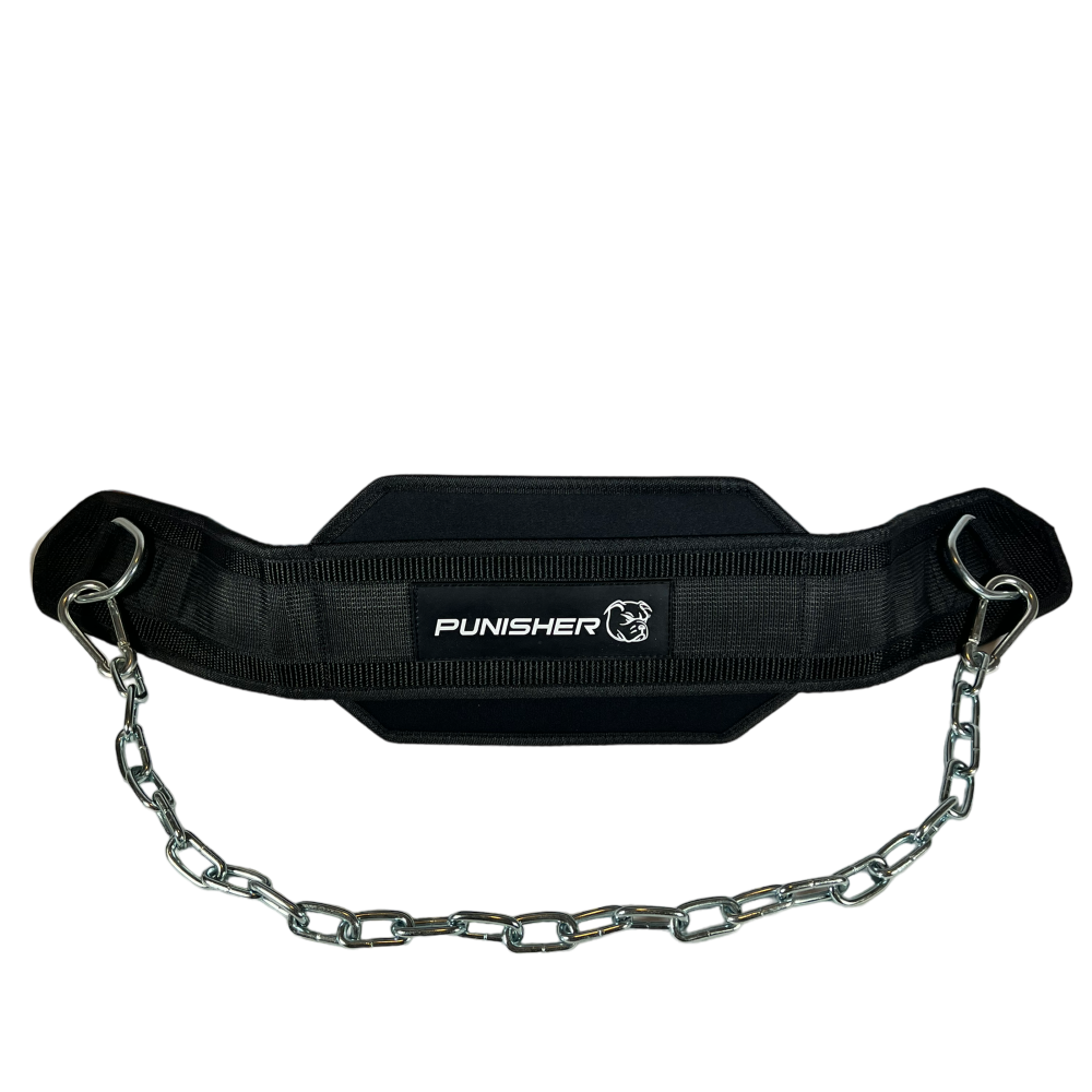 Punisher Neoprene Dip Belt Black