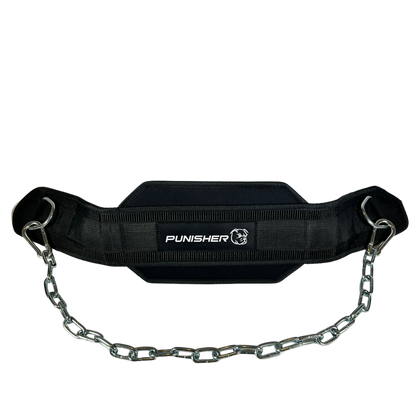 Punisher Neoprene Dip Belt Black