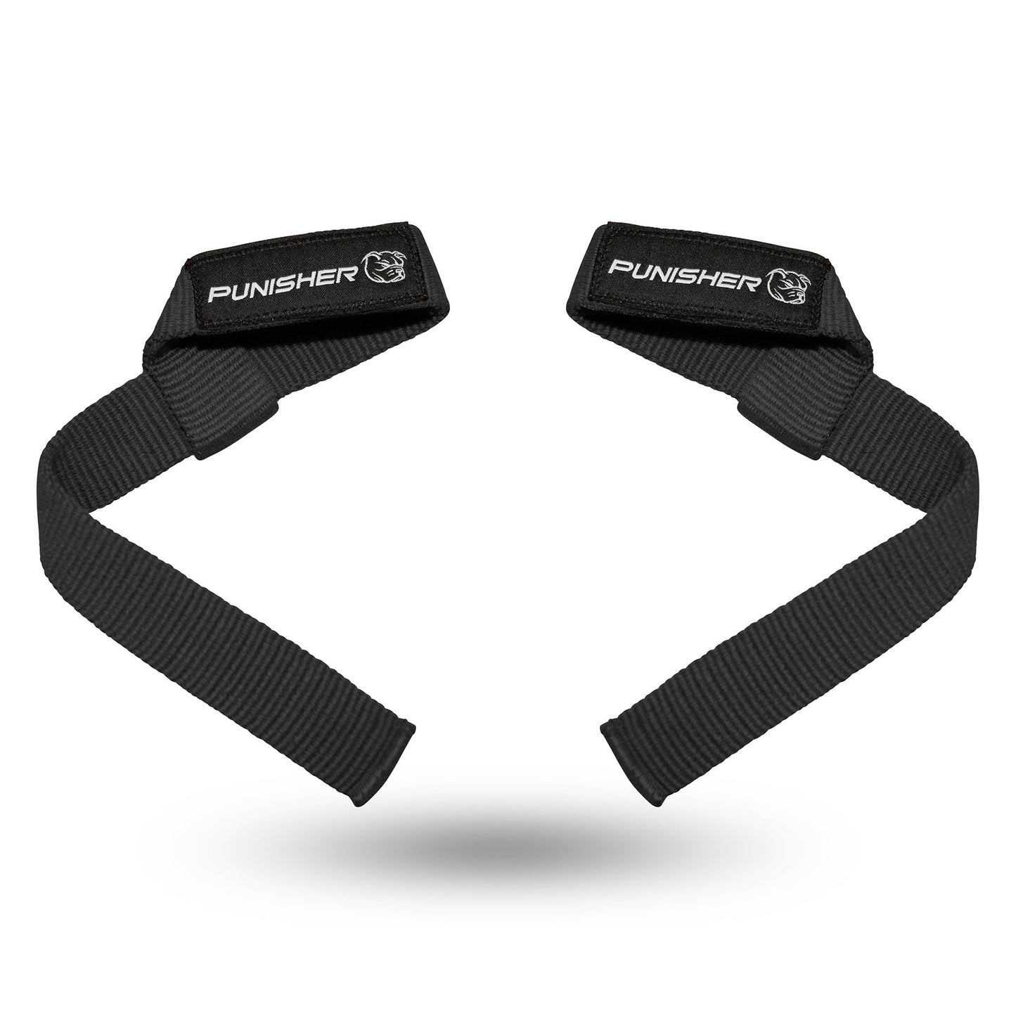 Stealth Straps 18 inch padless lifting straps in black, pair