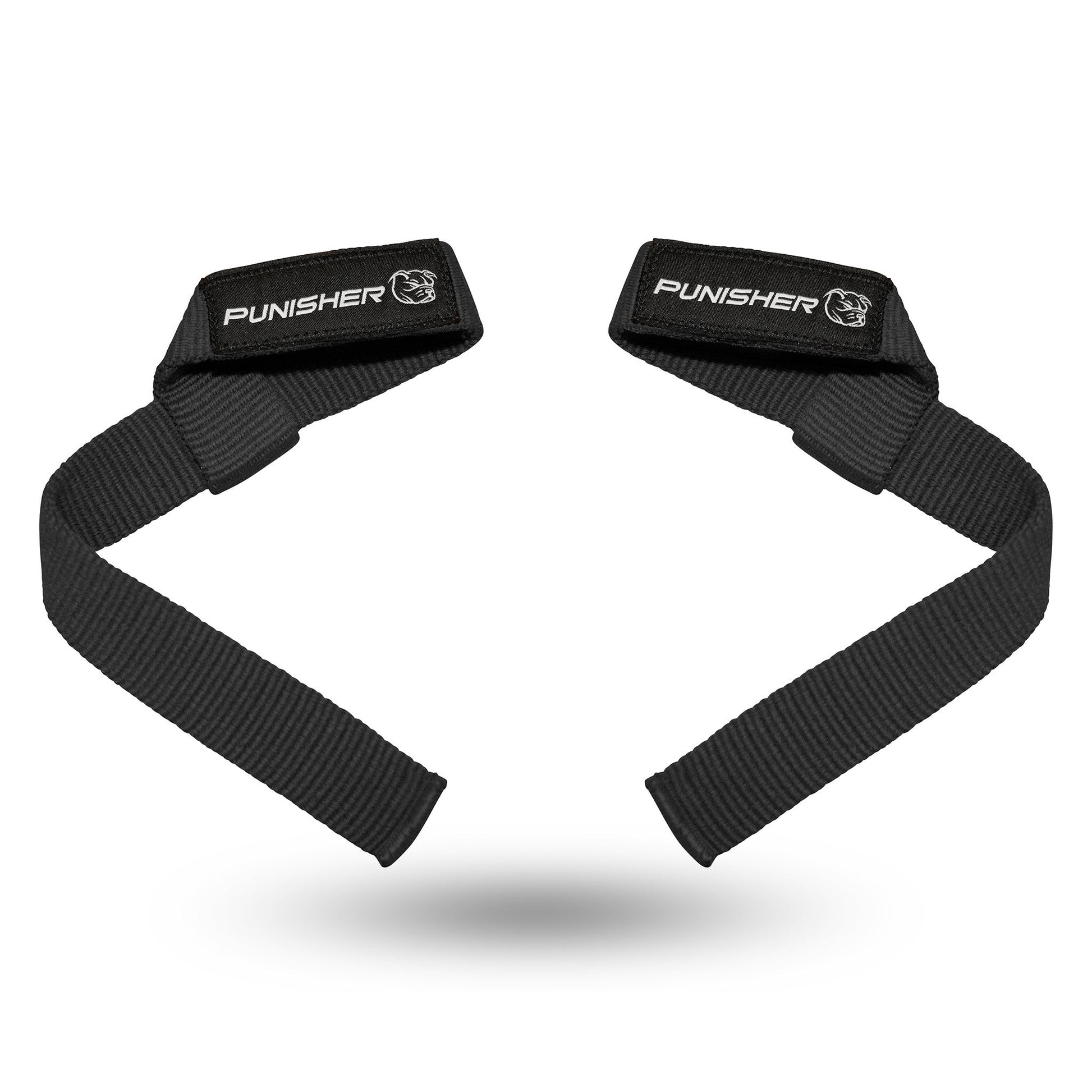Stealth Straps 18 inch padless lifting straps in black, pair