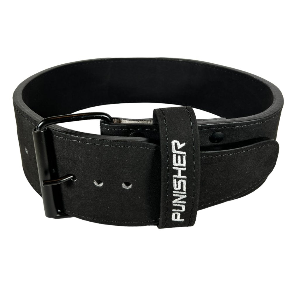 10MM Single Prong Lifting Belt Black - Punisher Vault