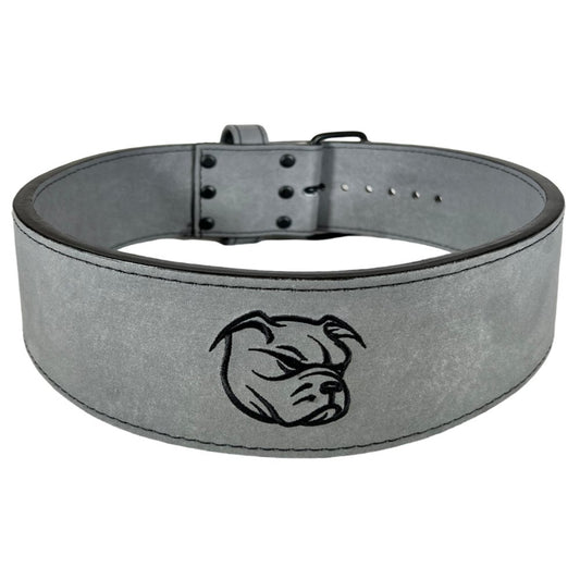 10MM Single Prong Lifting Belt Grey - Punisher Vault