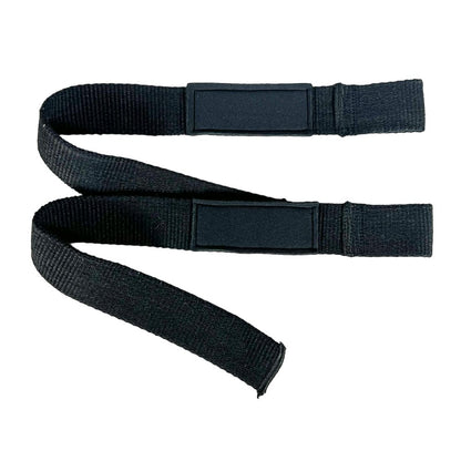 Punisher 18″ Lifting Straps Black with Neoprene Pad - Punisher Vault