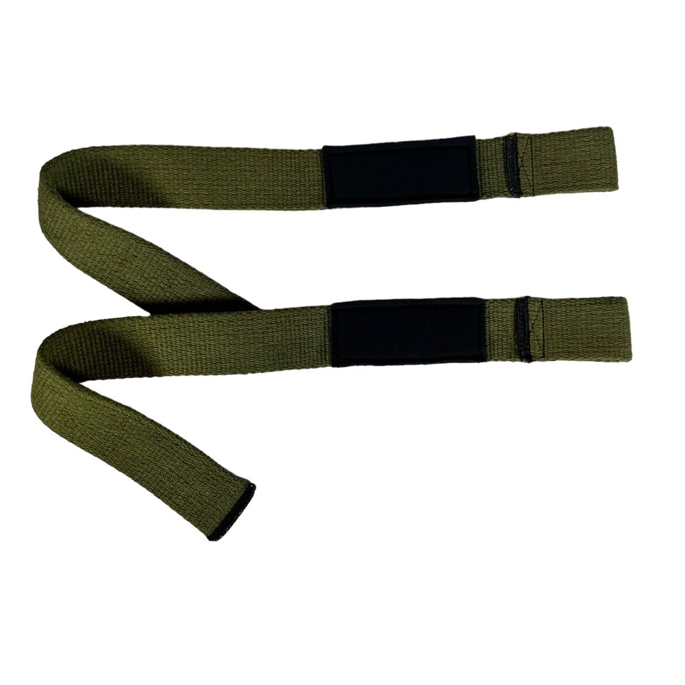 Punisher 18″ Lifting Straps Green with Neoprene Pad - Punisher Vault