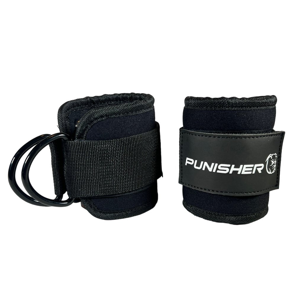 Punisher Ankle Straps Black - Punisher Vault