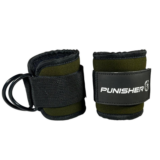 Punisher Ankle Straps Green - Punisher Vault