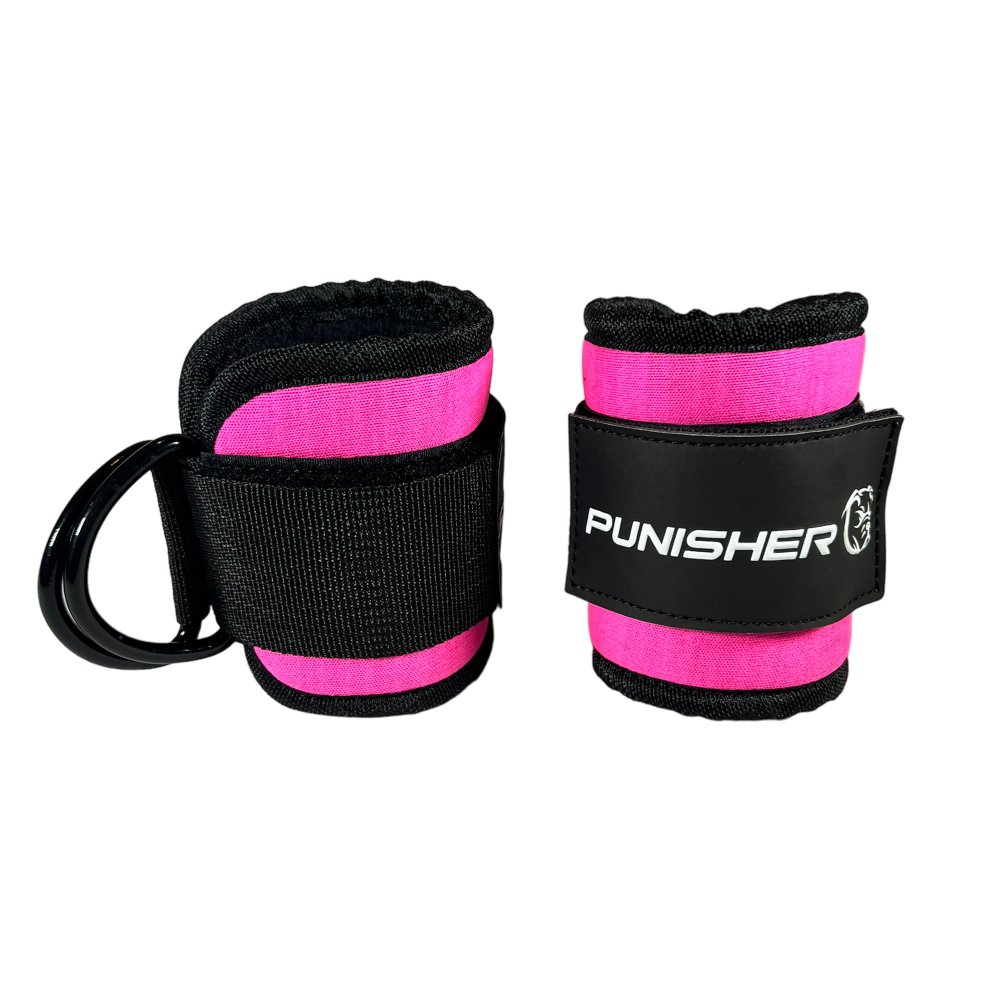 Punisher Ankle Straps Pink - Punisher Vault